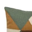 ATMOSPHERA - Coussin brodé Hary vert 30x50 - vignette