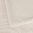 ATMOSPHERA - Plaid fausse fourrure jacquard Arka ivoire 160x120cm - vignette