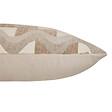 ATMOSPHERA - Coussin décoratif jacquard chenillé Floe - Beige - 38x58cm - vignette