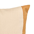 ATMOSPHERA - Coussin décoratif Hary - Marron caramel - L.50xl.30xH.10cm - vignette