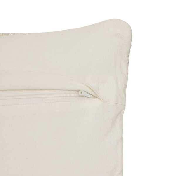 ATMOSPHERA - Coussin rayé jute Striscia - Ivoire - L.50xl.30cm - large
