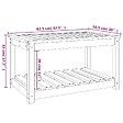 VIDAXL - vidaXL Table de jardin 82,5x50,5x45 cm bois massif de douglas - vignette