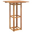 VIDAXL - vidaXL Table de bistro 75x75x110 cm Bois d'acacia massif - vignette