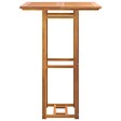 VIDAXL - vidaXL Table de bistro 75x75x110 cm Bois d'acacia massif - vignette