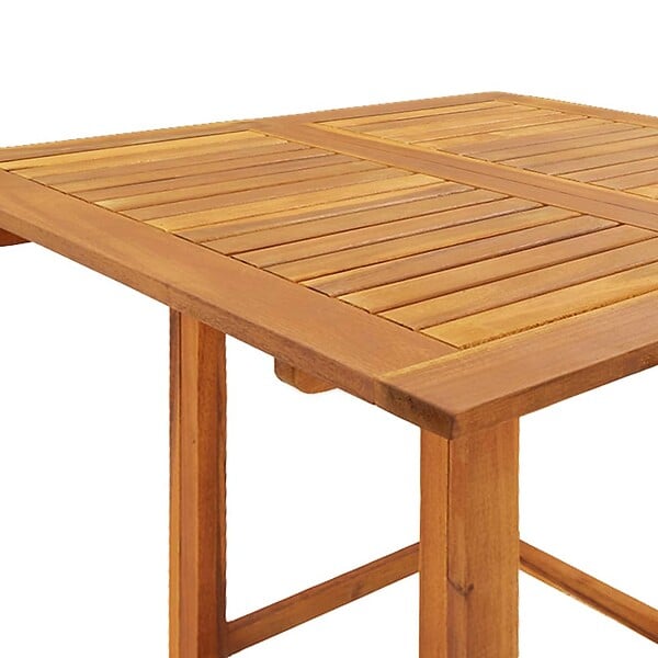 VIDAXL - vidaXL Table de bistro 75x75x110 cm Bois d'acacia massif - large