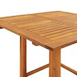 VIDAXL - vidaXL Table de bistro 75x75x110 cm Bois d'acacia massif - vignette
