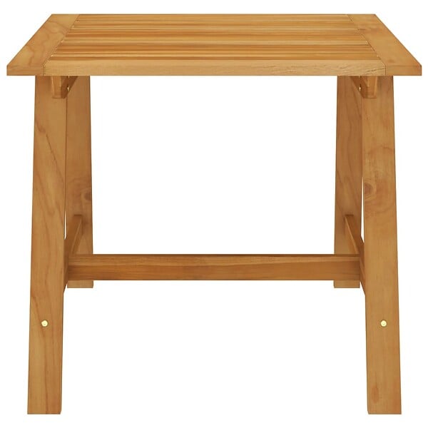 VIDAXL - vidaXL Table à manger de jardin 88x88x74 cm Bois d'acacia massif - large