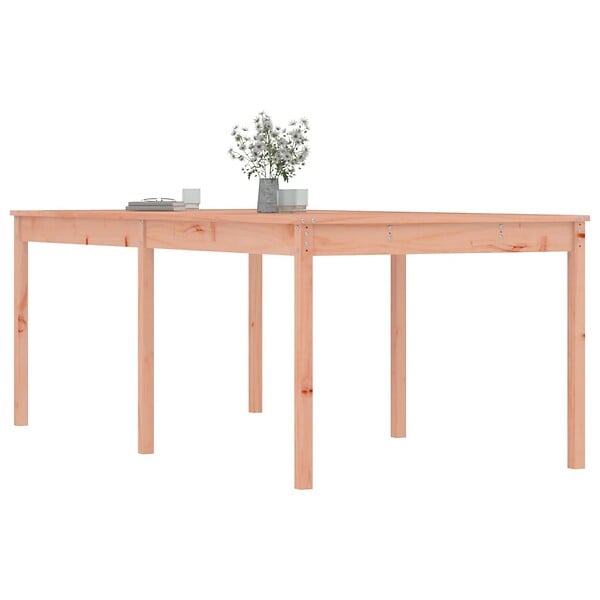 VIDAXL - vidaXL Table de jardin 203,5x100x76 cm bois massif de douglas - large