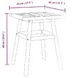 VIDAXL - vidaXL Table d'appoint 45x45x60 cm bois massif d'acacia - vignette