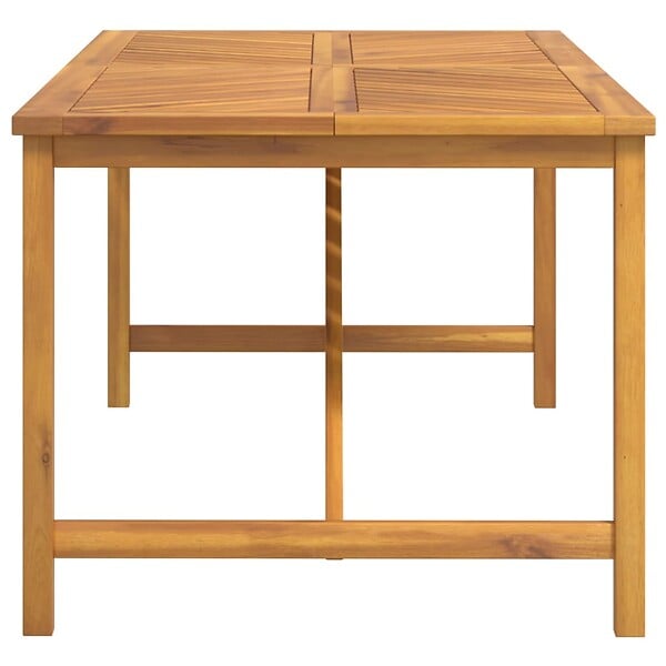 VIDAXL - vidaXL Table à manger de jardin 200x90x74 cm bois d'acacia solide - large