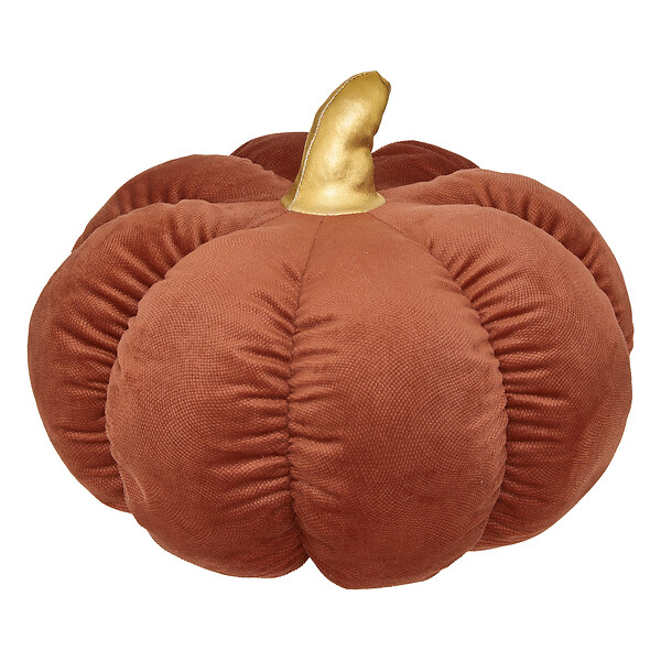 ATMOSPHERA - Couss citrouille Lilou - Diam.32xH.18cm - large