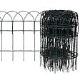 VIDAXL - vidaXL Bordure de pelouse Fer enduit de poudre 10x0,4 m - vignette