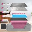 TECTAKE - Panier pour chien orthopédique Kimba avec bordure haute gris - vignette