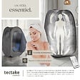 TECTAKE - Sauna à vapeur portable THERMALUXE I 1000 W gris foncé-noir - vignette