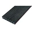 MCCOVER - PACK 1 m² lame de terrasse composite coextrudé Supra avec ACCESSOIRES 3600 x 145 x 23 mm Charbon, ep.23 mm, l.14,5 cm, L.360 cm - vignette