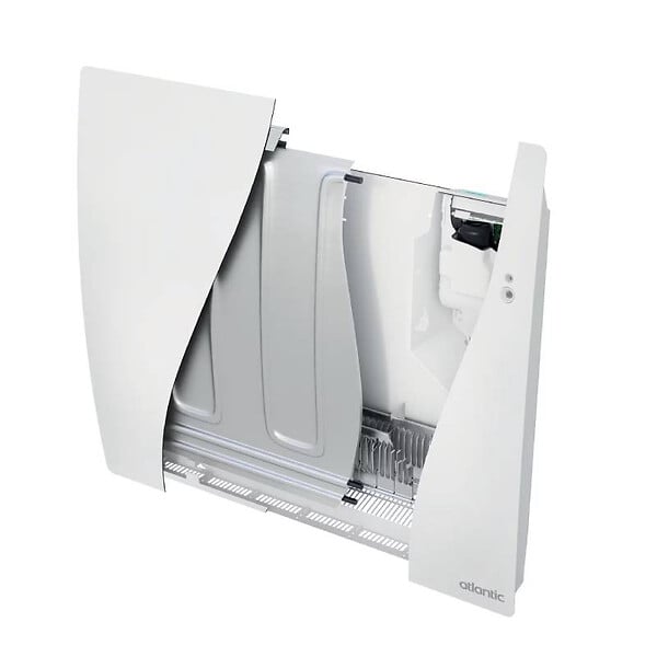 ATLANTIC - Radiateur électrique Agilia 2024 Atlantic - Connecté - 750W - Horizontal - Blanc carat - large