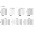 ATLANTIC - Radiateur électrique ACCESSIO chaleur douce 1000W horizontal blanc ATLANTIC 524910 - vignette