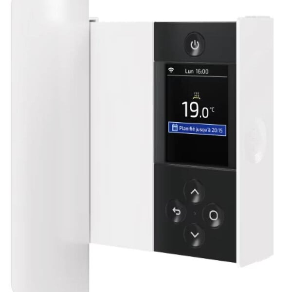 THERMOR - Radiateur à inertie connecté Bilbao 4 Thermor - Vertical - 1800W - Blanc - large