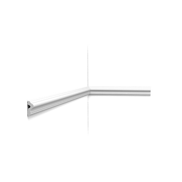 ORAC DECOR - Pack 10 mètres Cimaise murale P8030 avec colle - Orac x Cimaises-et-plus - 4x1,5x200cm (h x p x L) - moulure décorative polyuréthane - large