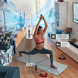 TECTAKE - Ventilateur colonne POLAR avec oscillation à 80° blanc - vignette