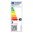 EDM - Applique murale LED ovale – 3W – 4000K – IP54 – Extérieur/Intérieur – 12x12cm - vignette