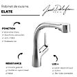 JACOB DELAFON - Robinet de cuisine avec douchette JACOB DELAFON Elate - vignette
