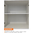 CUISINEANDCIE - Cuisineandcie - Meuble haut de cuisine Eco Blanc Brillant 2 portes L 80 cm - vignette
