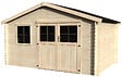 DECOR ET JARDIN - Abri de jardin Flodeal - Bois - SU 10,14m² - vignette
