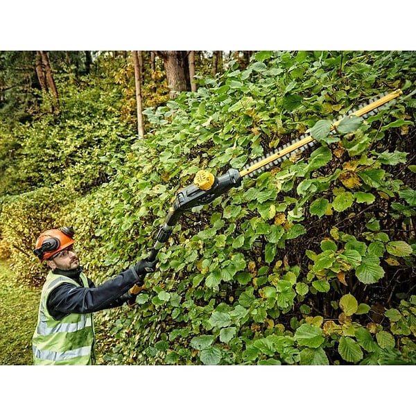 DEWALT - Taille-haies sur perche 18V DEWALT DCMPH566P1-QW 55cm/25mm avec une batterie 5,0 Ah - large