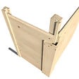 DECOR ET JARDIN - Abri de jardin bois Paolo - Beige - 9.66m² - vignette