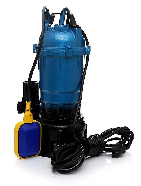 ENTREPOT BRICO - Pompe A Eau Vide Cave Pour Fosse Septique Avec Broyeur + Flotteur 2850w - large