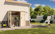 DECOR ET JARDIN - Abri de jardin bois Bruna - L.230xP.92cm - vignette