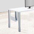 EMUCA - Support pour unité centrale, Acier, Peint aluminium - vignette