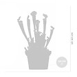 BLOOMIQUE - Sarracenia Juthatip Soper - Plante Trompette - Plante Carnivore - H. 10-20 cm - P. 12 cm - vignette