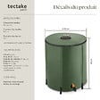 TECTAKE - Récupérateur d'eau de pluie  vert - vignette