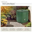 TECTAKE - Récupérateur d'eau de pluie  vert - vignette