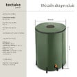TECTAKE - Récupérateur d'eau de pluie  vert - vignette