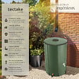 TECTAKE - Récupérateur d'eau de pluie  vert - vignette