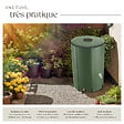 TECTAKE - Récupérateur d'eau de pluie  vert - vignette