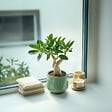 PLANT IN A BOX - Rose du désert - Set de 4 - Adenium obesum - Hauteur 25-40cm - ⌀10,5cm - vignette