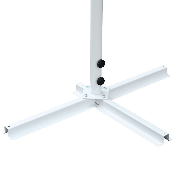 VIDAXL - vidaXL Auvent sur pied 500 x 300 cm Crème - large