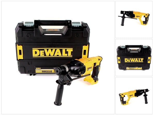DEWALT - Perforateur SDS-Plus 2,6J 18V DEWALT DCH133NT-XJ avec coffret - large