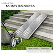 TECTAKE - Rampes d'accès Sven, lot de 2, 400 kg de capacité de poids et antidérapantes argent - vignette