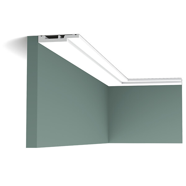 ORAC DECOR - Petite Corniche Flexible À La Forme Épurée Sx187f - L200 X H7,5 X L1,2 - Orac Decor - large