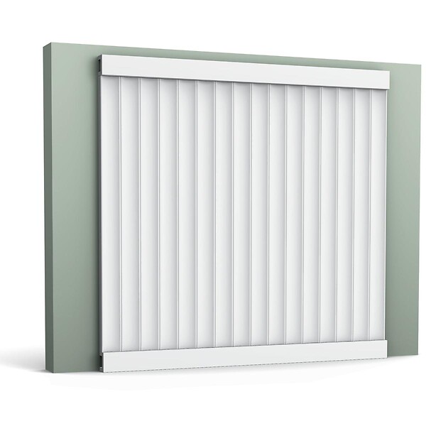 ORAC DECOR - Panneau Mural Flexible 3d W109f L 200 X H 25 X L 1,3 Cm - L 200 X H 25 X L 1,3 Cm - Orac Decor - large
