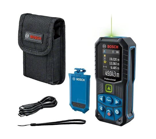 BOSCH - Télémètre laser BOSCH 0601072U01 - GLM 50-27 CG Bluetooth avec batterie Li-ion BA 3.7V 1.0Ah A - large