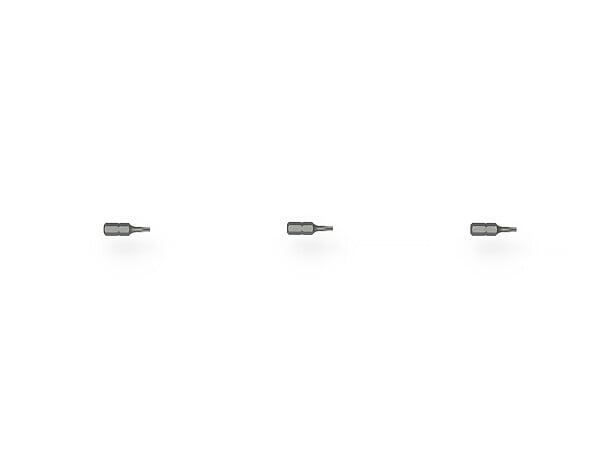 HANGER - Carte de 3 embouts étoile percée TTX40 longueur 25 mm - HANGER - 133047 - large