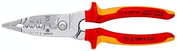 KNIPEX - Pince électrique 5 en 1 Modèle métrique - KINPEX - 13 76 200 ME - large