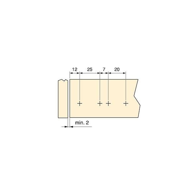 EMUCA - Lot de 10 serrures de porte à visser dans le meuble avec réglage Push Lite, longueur 80mm, Amortisseur, Plastique, Gris - large