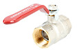 SANITAIRE-DISTRIBUTION - Vanne B.S. FF manette plate ACS - Diamètre : 1/2'' - PN : 30 bar- réf : 38201 - Sanitaire-distribution - vignette